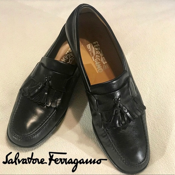 🎉Authentic Ferragamo Men’s VTG Tassel Kiltie Loafer - Picture 1 of 8